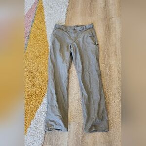Carhartt relaxed fit khaki chino trousers 5 pocket cool 38x36